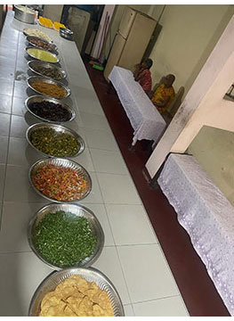 Elders home in Sri Lanka, Sujatha Elders Home, alms_giving