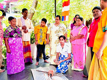 Elders home in Sri Lanka, Sujatha Elders Home, New year celebration