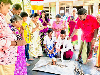 Elders home in Sri Lanka, Sujatha Elders Home, New year celebration
