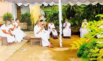 Elders home in Sri Lanka, Sujatha Elders Home, New year celebration