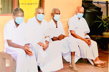 Elders home in Sri Lanka, Sujatha Elders Home, New year celebration