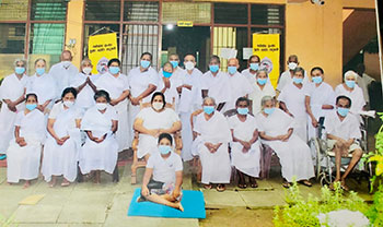 Elders home in Sri Lanka, Sujatha Elders Home, New year celebration
